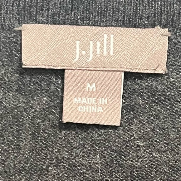 J. JILL Cashmere Blend Button Front Grandpa Cardigan - Picture 3 of 8